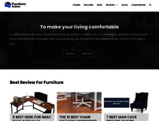 furnitureaction.com screenshot