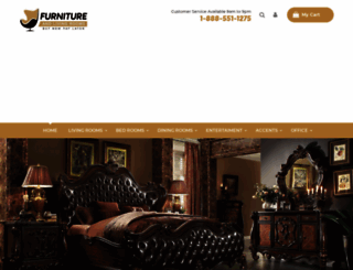 furnitureandlivingrooms.com screenshot