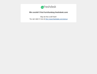 furniturebay.freshdesk.com screenshot