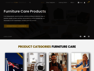 furniturecareproducts.com.au screenshot