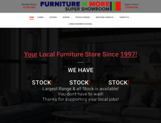 furniturenmore.com.au screenshot