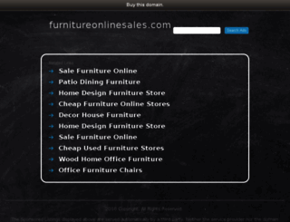 furnitureonlinesales.com screenshot