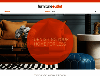 furnitureoutletstores.co.uk screenshot