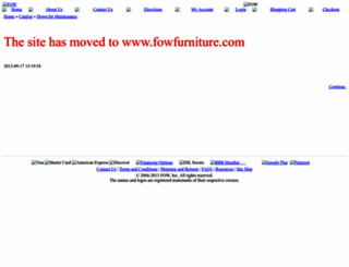 furnitureoutletwarehouse.com screenshot