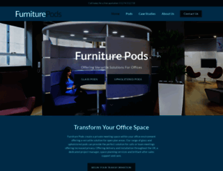 furniturepods.co.uk screenshot