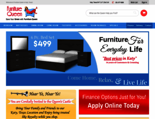 furniturequeen.com screenshot