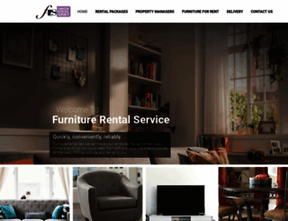 furniturerentalservice.com screenshot