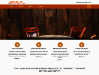 furniturerepair.com.sg screenshot