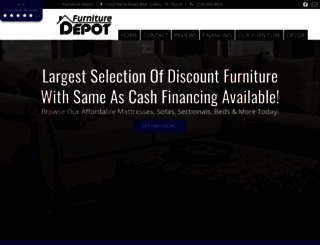 furniturestoredallastx.com screenshot