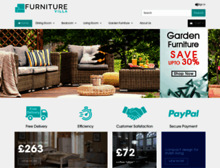 furniturevilla.co.uk screenshot