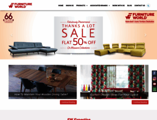 furnitureworldindia.com screenshot