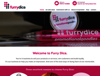 furry-dice.co.uk screenshot