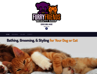 furryfriendsbeautyshop.com screenshot