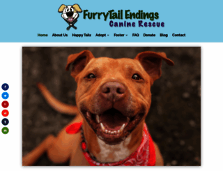 furrytailendingscaninerescue.org screenshot