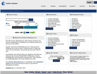 furtherassistance.com screenshot