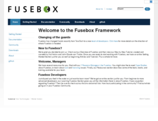 fusebox.org screenshot