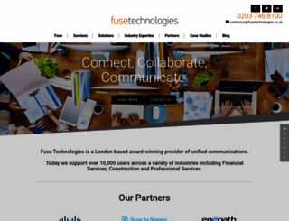 fusetechnologies.co.uk screenshot