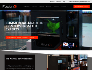 fusion3design.com screenshot