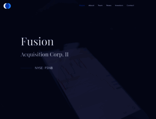 fusionacq.com screenshot