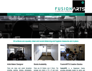 fusionarts.org screenshot