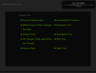 fusionhouse.com screenshot