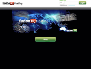 fusionhqhosting.com screenshot