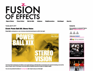 fusionofeffects.com screenshot