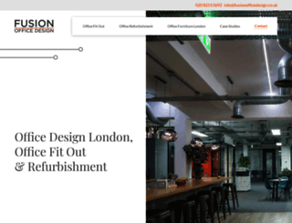 fusionofficedesign.co.uk screenshot