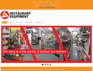 fusionrestaurantequipment.com screenshot