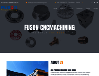 fuson-cncmachining.com screenshot