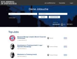 fussball-jobs.de screenshot