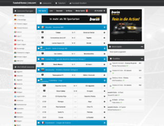 fussball-livescores.com screenshot