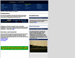 fussballfanseiten.de screenshot