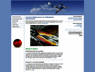 fussballland-deutschland.de screenshot