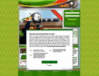 fussballmanager-online.net screenshot