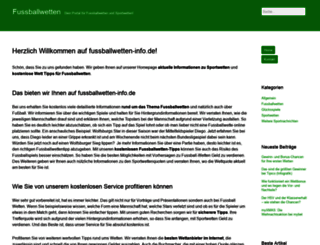 fussballwetten-info.de screenshot