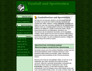fussballwetten-sportwetten.de screenshot