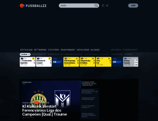 fussballzz.de screenshot