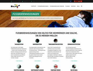 fussbodenheizung-online.de screenshot