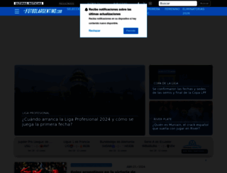 futbolargentino.com screenshot