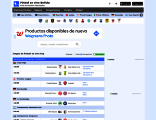 futbolenvivobolivia.com screenshot