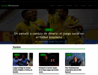 futbolfinanzas.com screenshot