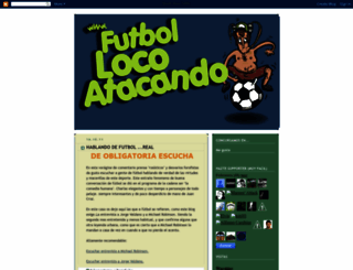 futbollocoatacando.blogspot.com screenshot