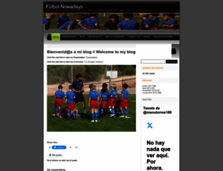 futbolnowadays.wordpress.com screenshot