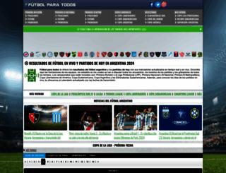 futbolparatodos.com.ar screenshot