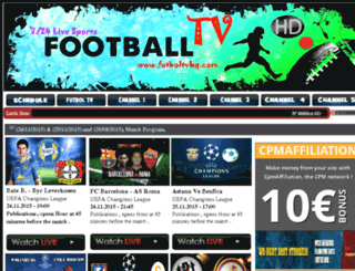 futboltvhq.com screenshot