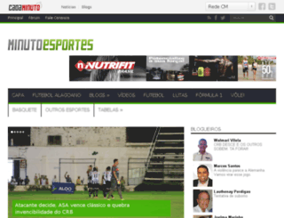 futebolalagoano.com screenshot