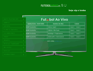 futebolaovivohd.net screenshot