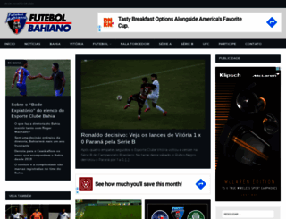 futebolbahiano.com screenshot