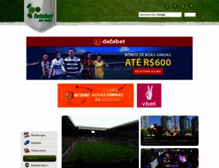 futebolnarede.com screenshot